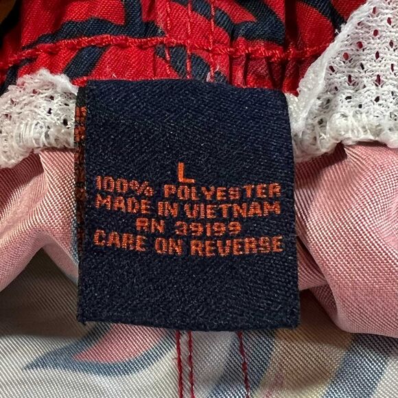 Sonoma Red Board Shorts Men's Size LG Trunks - Picture 6 of 7